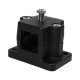 Connector for sliding mechanisms GN 147.7-V40-R-SW - black aluminum
