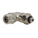 Coupling, pneumatic elbow screwed 6 x 4 - M5
