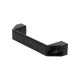 Black metal handle 120mm