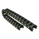 Cable guide 25X57 R55 Open - 1m