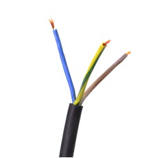 Kabelis 3x1.5 juodas