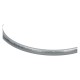 Calibrated PA polyamide pneumatic hose, fi 12x10 mm, silver