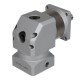 Angular planetary gear HPZS60-04MB NEMA23 1:4 motor shaft 8mm