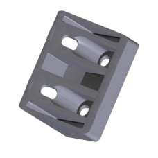 Angle connection 80x40, 45°