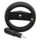 Multi-spoke handwheel VRTP.100+I-A10+K - rotating handle
