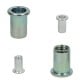 Rivet nut, cylinder knurl, cylindrical collar, M8 grade B AN 315 (100 pcs.)