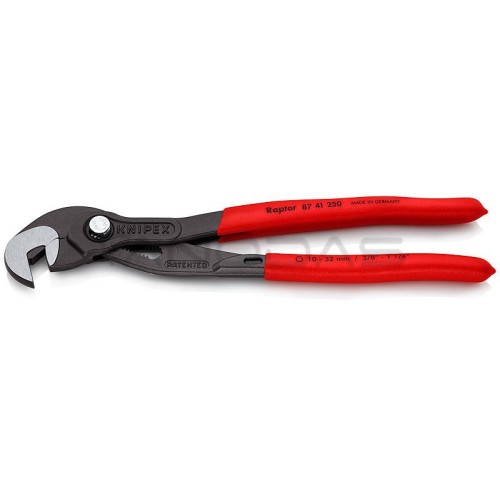 KNIPEX daugiafunkcinės replės "RAPTOR", PVC 87 41 250 KNIPEX daugiafunkcinės replės "RAPTOR", PVC 87 41 250