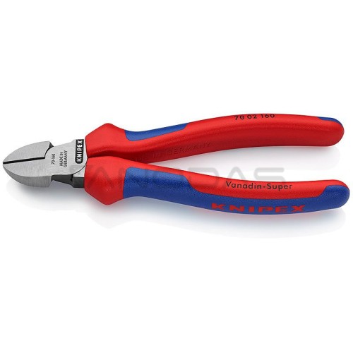 KNIPEX šoninės frezos 160mm 70 02 160 KNIPEX šoninės frezos 160mm 70 02 160