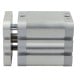 Compact anti-rotation pneumatic actuator 063 x 040