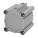 Compact pneumatic actuator CQ2B-63X50-D