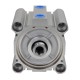 Compact pneumatic actuator CQ2B-80X50-D