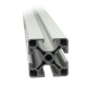 Konstrukcinis aliuminio profilis 40x40mm (ekonominis, 8 griovelis) Alutec K&K - 990 mm