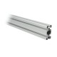 Structural aluminum profile 40x80 groove 10 light Alutec K&K - 1000 mm