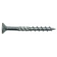 Conical wood screw Tx 6x60, white galvanized AN 112 (100 pcs.)