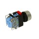 LAS0-A3Y-11/B control button, blue, NO/NC, monostable
