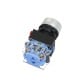 LAS0-A3Y-11Z/R valdymo mygtukas, raudonas, NO/NC, bistabilus