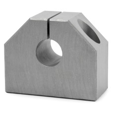 Linear shaft end bracket WA30 Black anodized