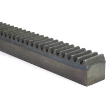 M2 L toothed rack with hardened teeth 500mm