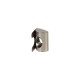 M8 slotted nut for OB40 profiles with spring