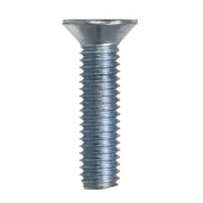 Metal screw DIN 965 M3x10 galvanized white - 100pcs