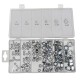 Set of metric nuts with protection 146 pieces M3, M4, M5, M6, M8, M10 YATO