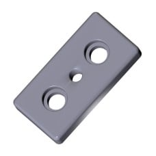 Mounting flange for profile 50x100 M16