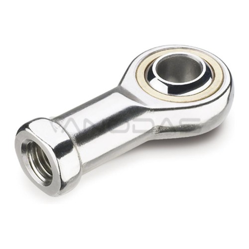 Stainless steel ball joint with internal thread GN 648.5-6-M6L-NH  Stainless steel ball joint with internal thread GN 648.5-6-M6L-NH