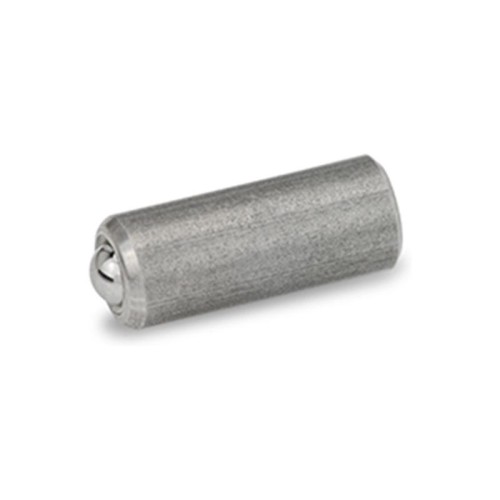 Nerūdijančio plieno rutulinis skląstis GN 614.8-10-NI - be sriegio, rutulinis su slankiojančiais guoliais Nerūdijančio plieno rutulinis skląstis GN 614.8-10-NI - be sriegio, rutulinis su slankiojančiais guoliais