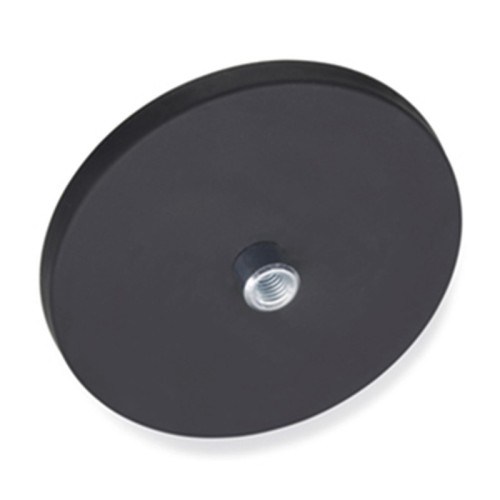 Nuolatinis magnetas GN 51.2-ND-31-M4-SW - plokščias, korpusas su vidiniu sriegiu, guminis dangtelis, juodas Nuolatinis magnetas GN 51.2-ND-31-M4-SW - plokščias, korpusas su vidiniu sriegiu, guminis dangtelis, juodas