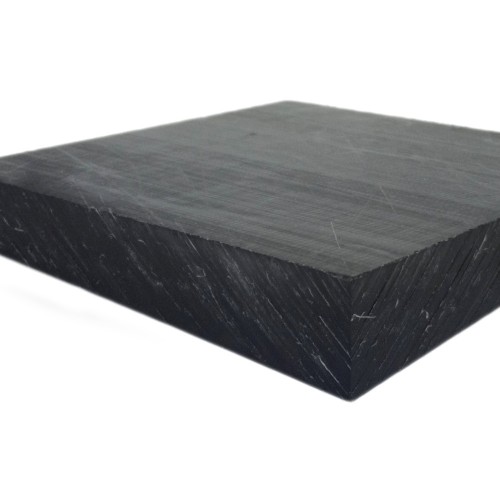 PA6 board 2x500x500mm black PA6 board 2x500x500mm black