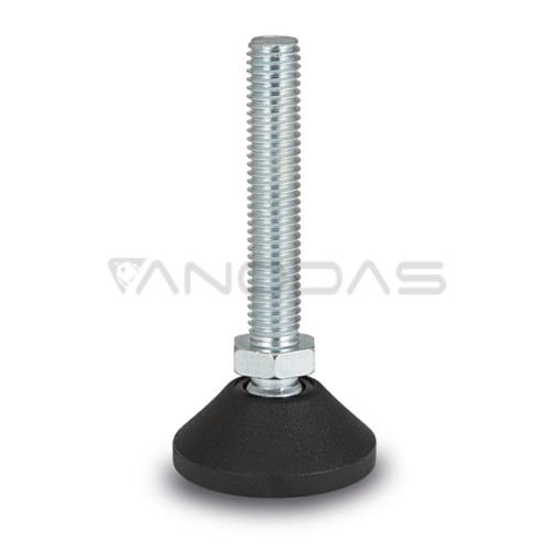Pasukama kojelė D40 M12 L148 nerūdijantis plienas  Pasukama kojelė D40 M12 L148 nerūdijantis plienas