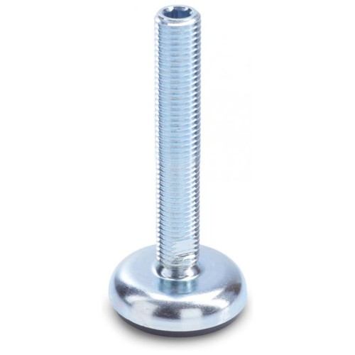 Swivel foot GN 30-50-M16-75-A1-U - adjustment via Allen socket at the top of the pin Swivel foot GN 30-50-M16-75-A1-U - adjustment via Allen socket at the top of the pin