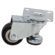 Swivel wheel fi 50mm rubber, load capacity 60 kg KM 50S