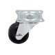 Swivel wheel fi 40mm rubber with mounting plate, load capacity 20 kg N162040
