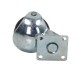 Swivel wheel, diameter 40 mm, rubber with mounting plate, load capacity 20 kg 2105 - 40