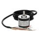 PIB3806-500-G5-24-C incremental rotary encoder, 500 imp/rev, 5-24VDC, fi38, 6mm shaft, OC, Wagney