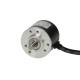 PIB3806-600-G5-24-C incremental rotary encoder, 600 imp/rev, 5-24VDC, fi38mm, 6mm shaft, OC, EBMiA