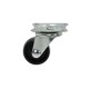 Plastic furniture swivel castor fi 32mm with mounting plate, load capacity 15 kg 2101 - 32x14