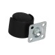 Plastic furniture swivel wheel, diameter 30 mm, with mounting plate, load capacity 15 kg TWP-30