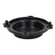 Plastikinis dangtelis TM 030 juodas