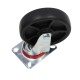 Plastic swivel wheel 4081 - 100x34 - load capacity 90 kg