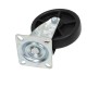 Plastic swivel wheel 4081 - 100x34 - load capacity 90 kg