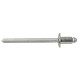 Flat head rivet 3x6-Al/St ISO 15977 (100 pcs.)