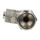 Pneumatic elbow Screwed 10 mm x 8 mm - 1/2 inch thread