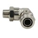 Pneumatic elbow Screwed 10 mm x 8 mm - 1/8 inch thread