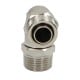 Pneumatic elbow Screwed 12 mm x 10 mm - 3/8 inch thread