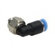 Pneumatic connector Angled MINI 3 M3