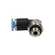 Pneumatic connector Angled MINI 3 M5