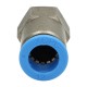 Pneumatic Fitting Straight Female 12 mm Internal Thread 1/8 inch PCF-12-1/8