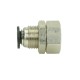 Pneumatic connector Straight Female Panel PCF-06-M5